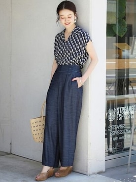 endoさん（レディース・162cm）の夏コーディネート