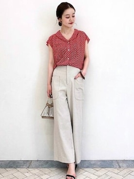 endoさん（レディース・162cm）の夏コーディネート