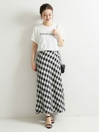 ★新品 IENA ブロックチェックフードコート ☆新品 IENA ブロックチェックフードコート レディース