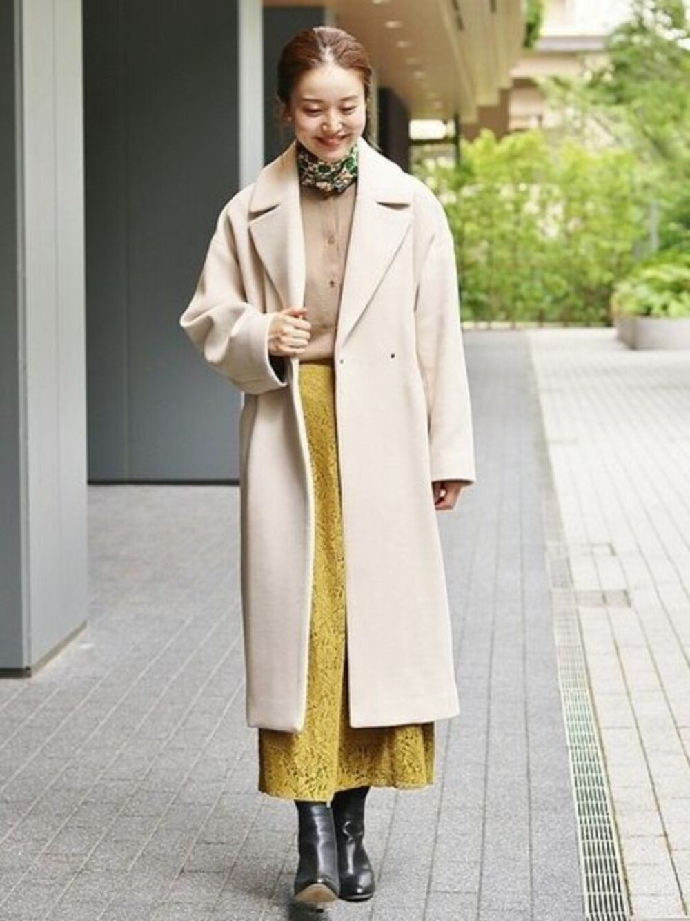 IENA（イエナ）の「フラワーレーススカート◇（スカート）」 - WEAR