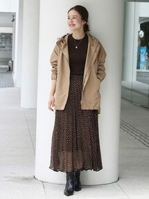 IENA（イエナ）の「Pタフタ フーデットブルゾン◇（ブルゾン