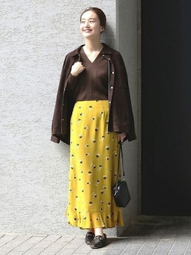 endoさん（レディース・162cm）の秋コーディネート