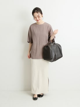 endoさん（レディース・162cm）の春コーディネート