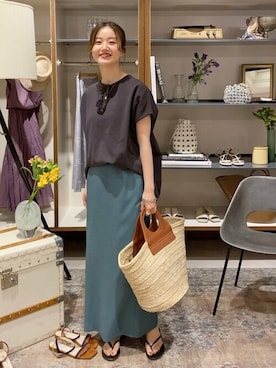 endoさん（レディース・162cm）の春コーディネート