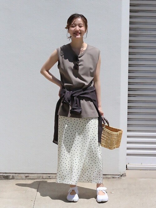 IENA�ۂ̓��X(Le Dome)endo����̃X�J�[�g�u�f�V���v�����g �t���A�X�J�[�g���iIENA�b�C�G�i�j�v���g�����R�[�f�B�l�[�g