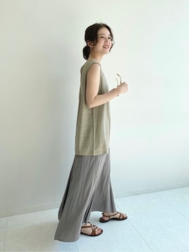 endoさん（レディース・162cm）の夏コーディネート