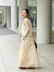 IENA（イエナ）の「コットン麻ノースリーブプルオーバー◇（ニット