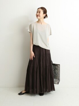 endoさん（レディース・162cm）の夏コーディネート