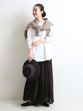 endoさん（レディース・162cm）の秋コーディネート