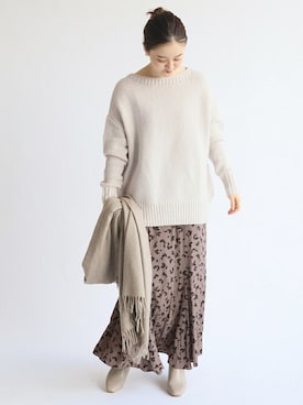 endoさん（レディース・162cm）の秋コーディネート