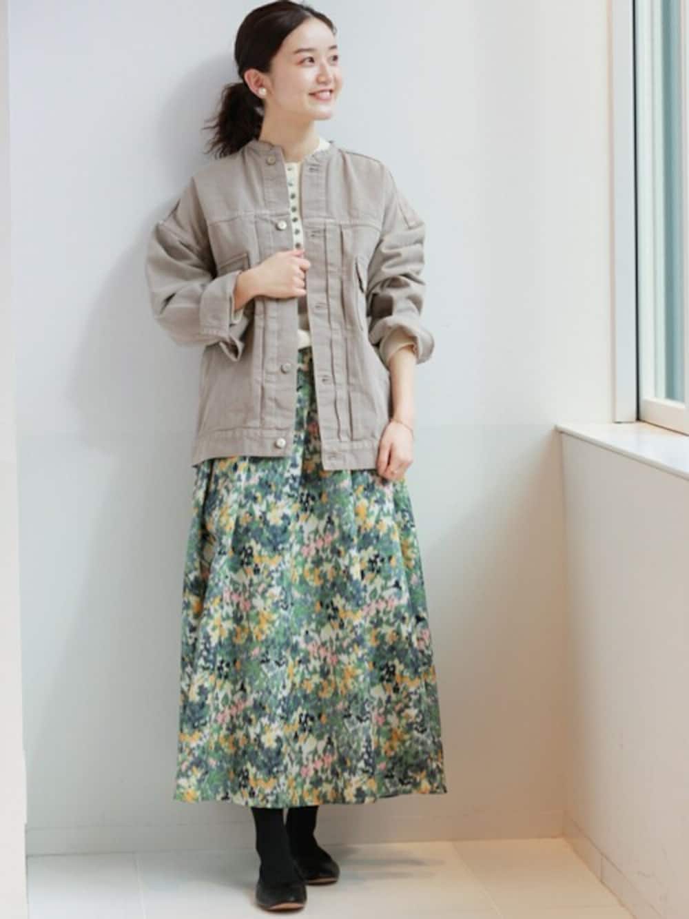 IENA（イエナ）の「カラーチノリメイクルーズブルゾン