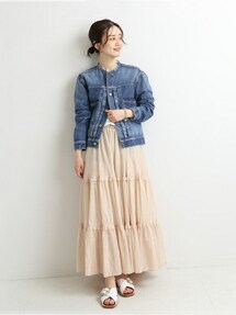 IENA（イエナ）の「リメイクタックデニムブルゾン◇（ブルゾン