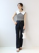 IENA（イエナ）の「ショールカラー リブ プルオーバー◇（ニット