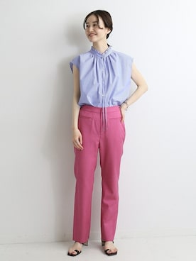 endoさん（レディース・162cm）の夏コーディネート