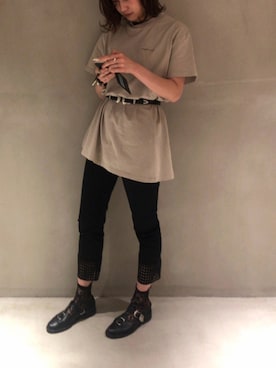 RioKさん（レディース・172cm）の春コーディネート