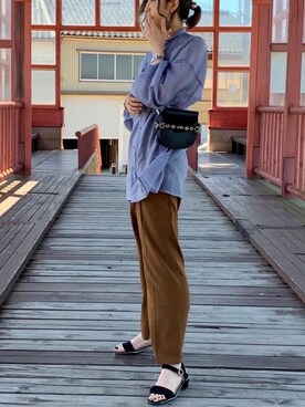 RioKさん(レディース・172cm)の夏コーディネート