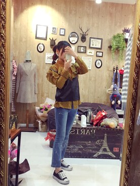 DOOMDADA徐梓沐さんのコーディネート