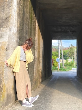 りっちゃんさん（レディース・155cm）の春コーディネート