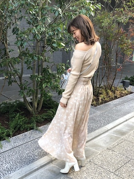 Kana Yoshidaさん（レディース・158cm）の冬コーディネート