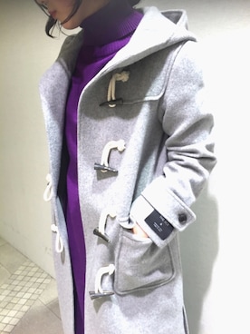 「YECCA VECCA（イェッカヴェッカ）のアイテム（ダウンジャケット/コート）」を使った、YECCAVECCAさん（レディース・157cm）の秋コーディネート