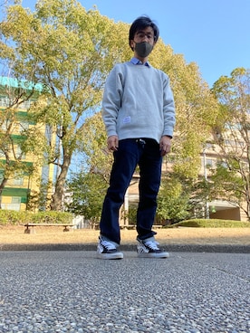 「kicks」｜ただしーにさん（メンズ・178cm）の冬コーディネート