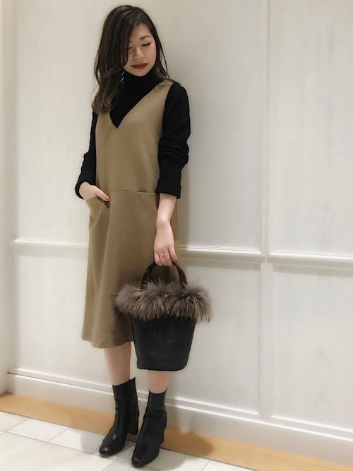 Rossoルミネ有楽町店 Urban Research Rosso Urban Research Rosso Womenのジャンパースカートを使ったコーディネート Wear