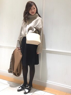 「URBAN RESEARCH」｜ROSSOルミネ有楽町店さん（レディース・157cm）の秋コーディネート