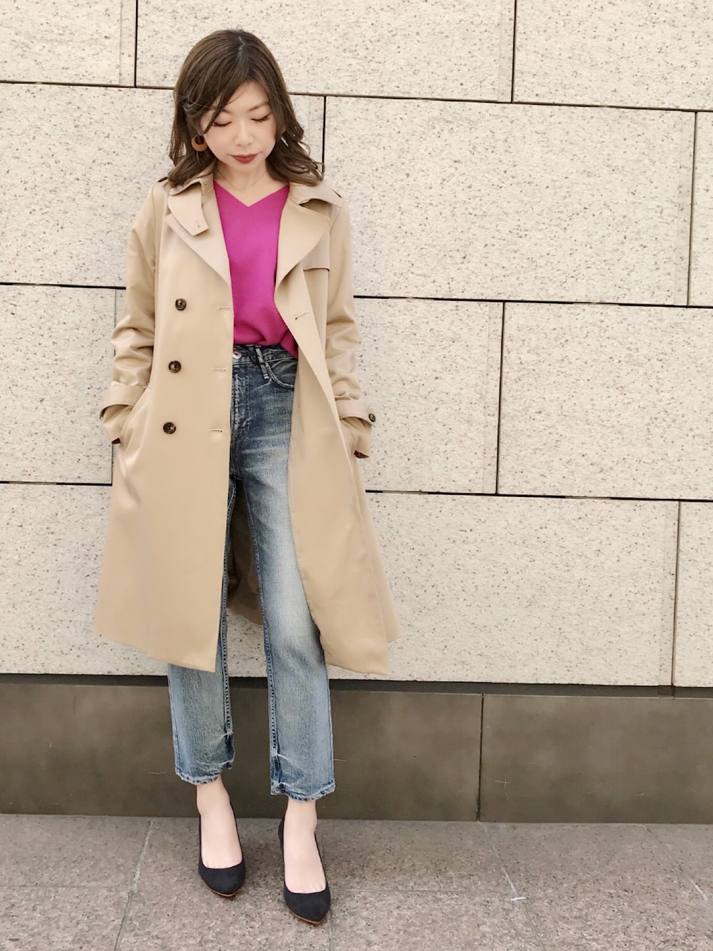 Shop Staff Rossoルミネ有楽町店 Urban Research Rosso Women Trenchcoat Looks Wear