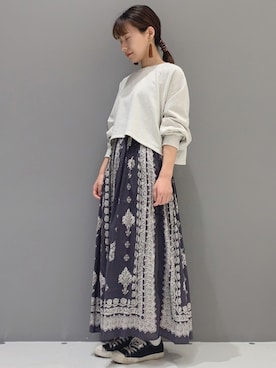 イマイさん（レディース・156cm）の春コーディネート