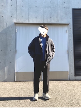 くろさん（メンズ・172cm）の冬コーディネート