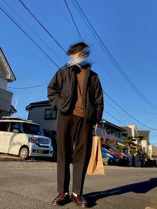 Steven Alan＞ PE RIP PUFF BLOUSON/ブルゾンを使った人気ファッション