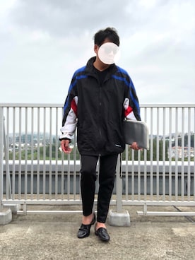 「Reebok（リーボック）のアイテム（その他アウター）」を使った、Masato Kurosakiさん（メンズ・174cm）の秋コーディネート