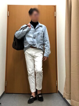「Daniel & Bob（ダニエル&ボブ）のアイテム（バッグ）」を使った、Masato Kurosakiさん（メンズ・174cm）の春コーディネート