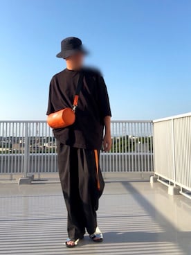 「ゆるゆる」｜Masato Kurosakiさん（メンズ・174cm）の夏コーディネート