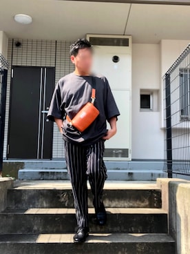 「エアリズム」｜Masato Kurosakiさん（メンズ・174cm）の夏コーディネート