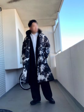 「MB（エムビー）のアイテム（その他アウター）」を使った、Masato Kurosakiさん（メンズ・174cm）の冬コーディネート