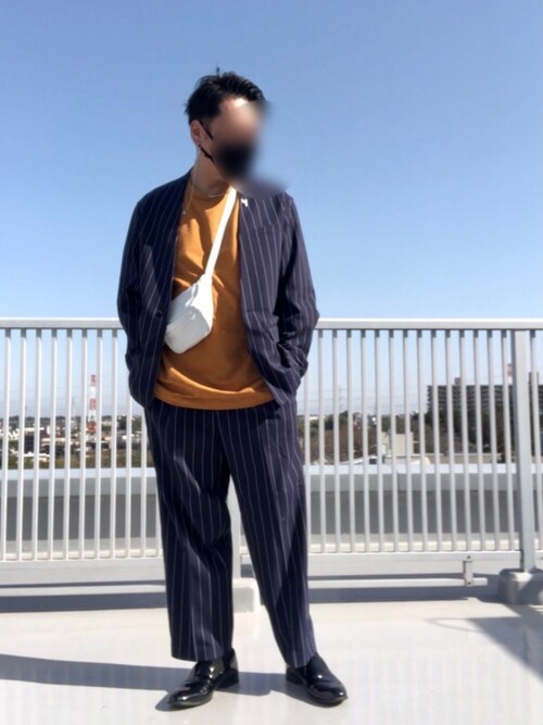 Masato Kurosaki｜GUのノーカラージャケットを使ったコーディネート - WEAR