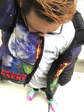 「古着屋さん」｜「アイテム（ジャケット/アウター）」を使った、古着屋MOTHEREARTHさん（メンズ・165cm）の春コーディネート