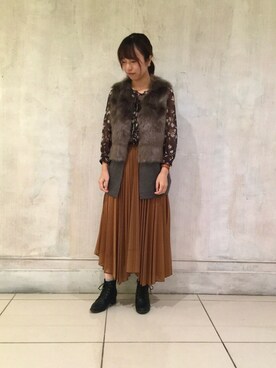 skさん(レディース・160cm)の秋コーディネート