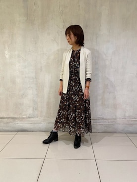 skさん（レディース・160cm）の秋コーディネート