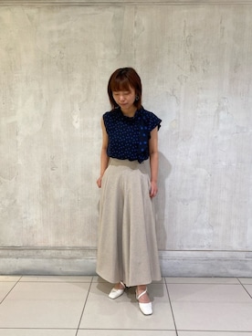 skさん（レディース・160cm）の春コーディネート