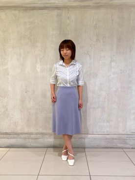 skさん（レディース・160cm）の春コーディネート