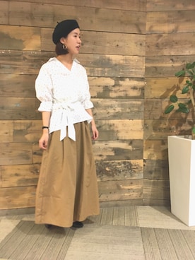 「rps（アールピーエス）のアイテム（パンツ）」を使った、rps_maniaさん（レディース・161cm）の夏コーディネート