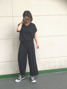「rps（アールピーエス）のアイテム（セットアップ）」を使った、rps_maniaさん（レディース・161cm）の夏コーディネート