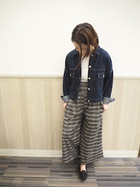 「rps（アールピーエス）のアイテム（パンツ）」を使った、rps_maniaさん（レディース・161cm）の夏コーディネート