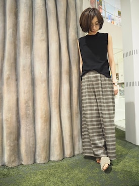 「rps（アールピーエス）のアイテム（パンツ）」を使った、rps_maniaさん（レディース・161cm）の秋コーディネート