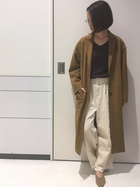 「rps（アールピーエス）のアイテム（パンツ）」を使った、rps_maniaさん（レディース・161cm）の秋コーディネート