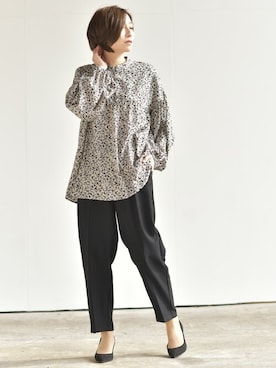 「rps（アールピーエス）のアイテム（パンツ）」を使った、rps_maniaさん（レディース・161cm）の秋コーディネート