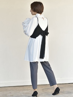 「rps（アールピーエス）のアイテム（パンツ）」を使った、rps_maniaさん（レディース・161cm）の秋コーディネート