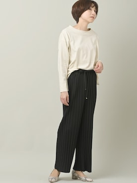 「rps（アールピーエス）のアイテム（パンツ）」を使った、rps_maniaさん（レディース・161cm）の冬コーディネート